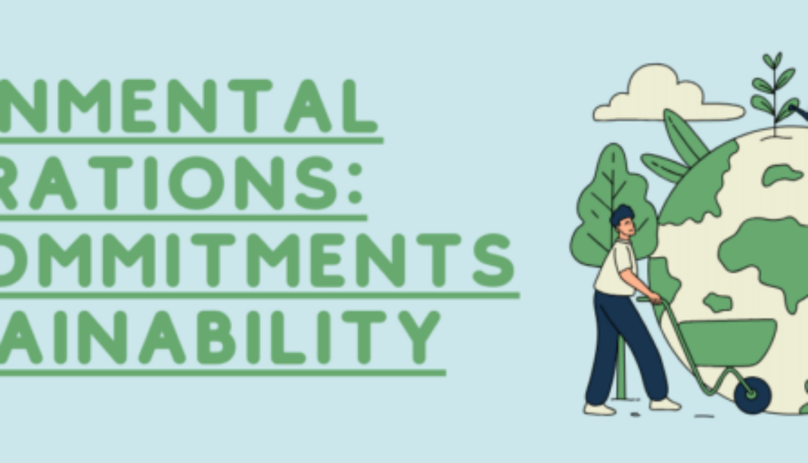 Environmental Declarations_ Global Commitments to Sustainability